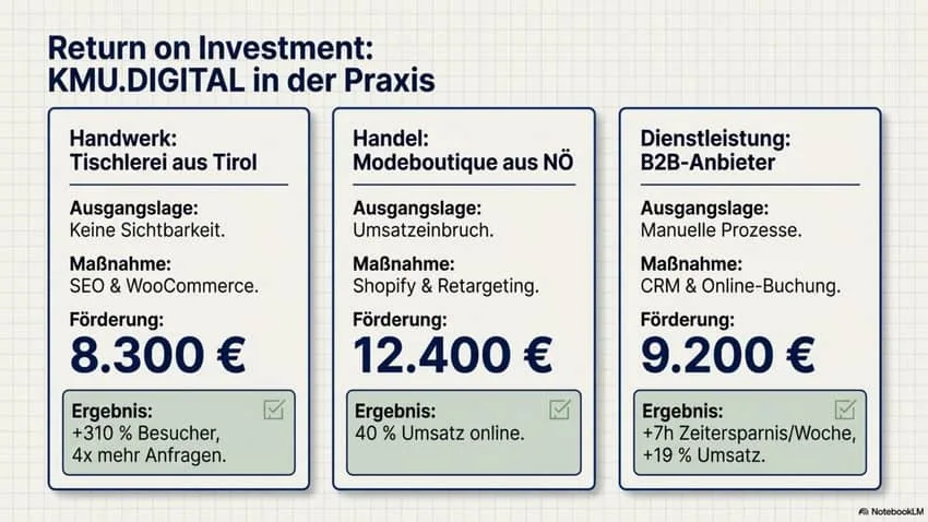 KMU.DIGITAL Case Studies