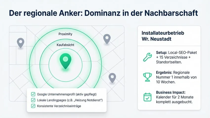 Lokale SEO, regional sichtbar werden
