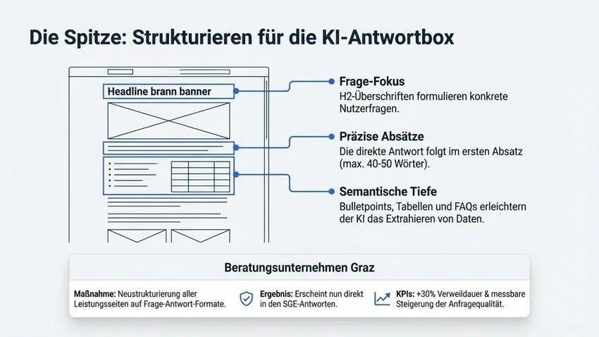 SGE, Die Suchergebnisse der Zukunft