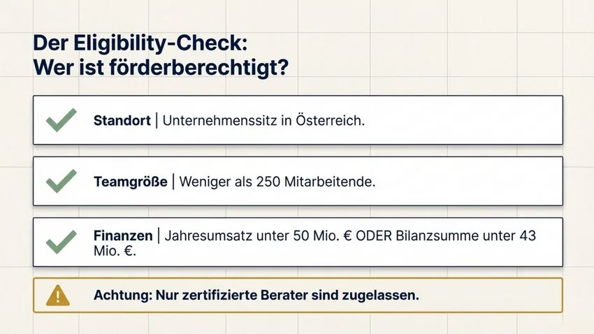 Wer kann KMU.DIGITAL Fördergelder erhalten