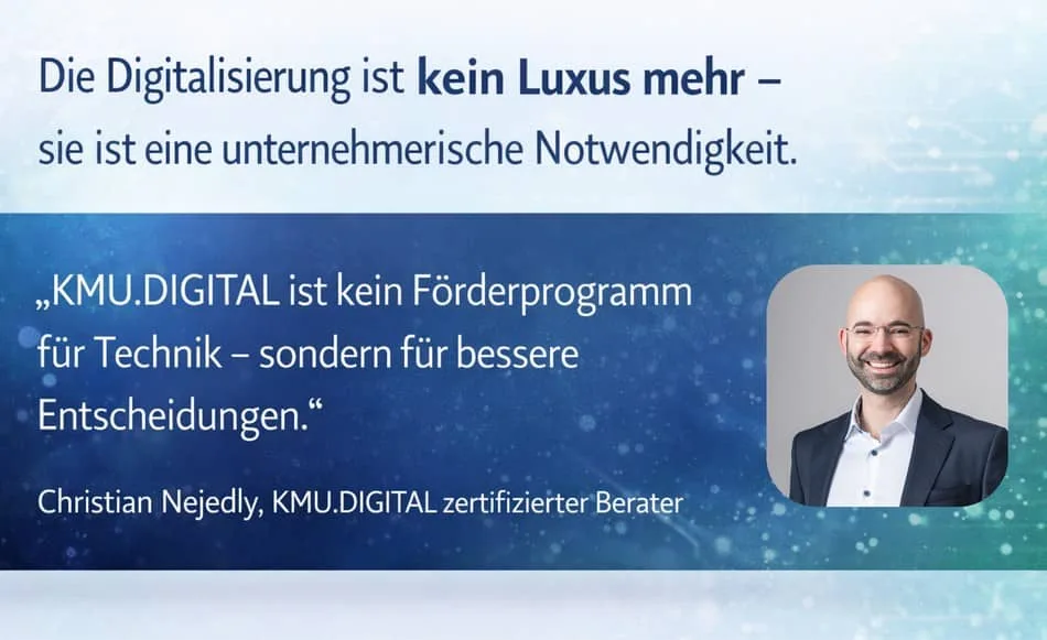 KMU.DIGITAL Förderprogramm zur Digitalisierung