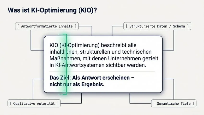 Was bedeutet KIO überhaupt