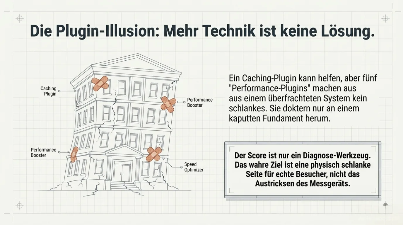 Warum immer mehr Plugins die Website-Geschwindigkeit nicht verbessern